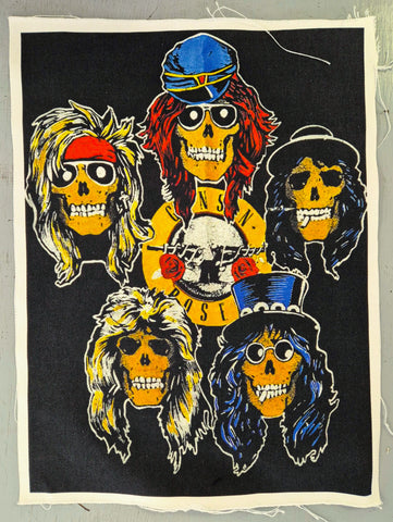 CUSTOM PATCH Guns N Roses 80's