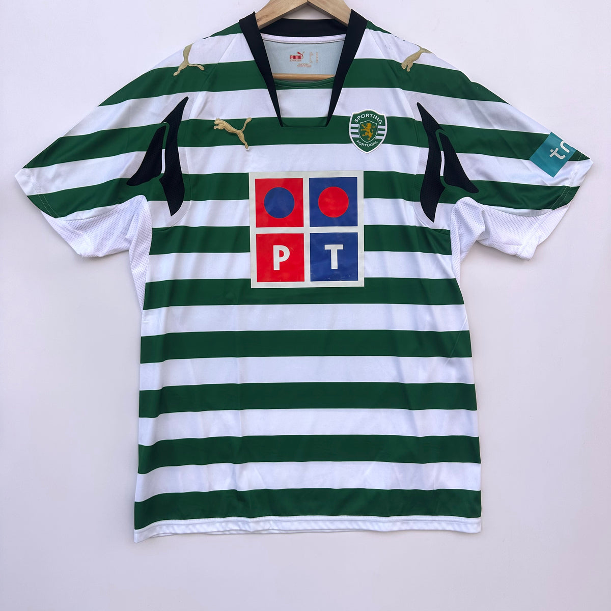 Maglia Calcio Puma Sporting Lisbona home kit 2004/05 tg. M
