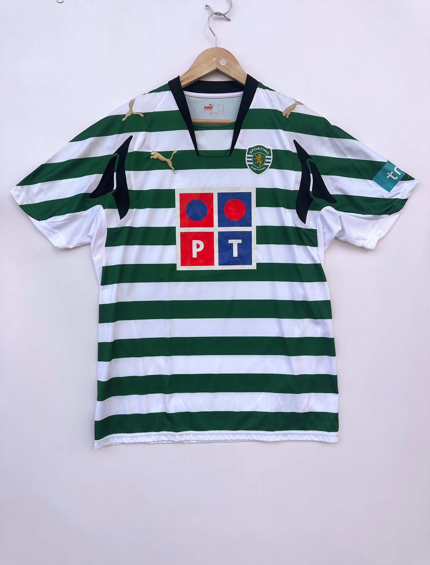 Maglia Calcio Puma Sporting Lisbona home kit 2004/05 tg. M