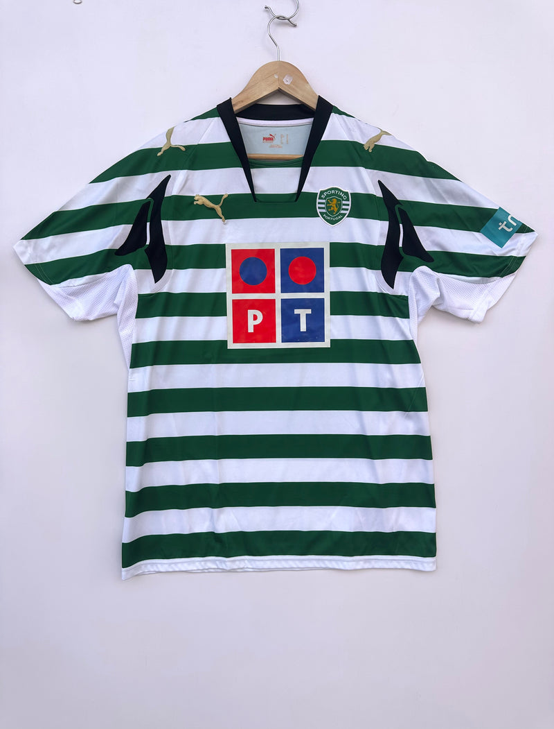 Maglia Calcio Puma Sporting Lisbona home kit 2004/05 tg. M