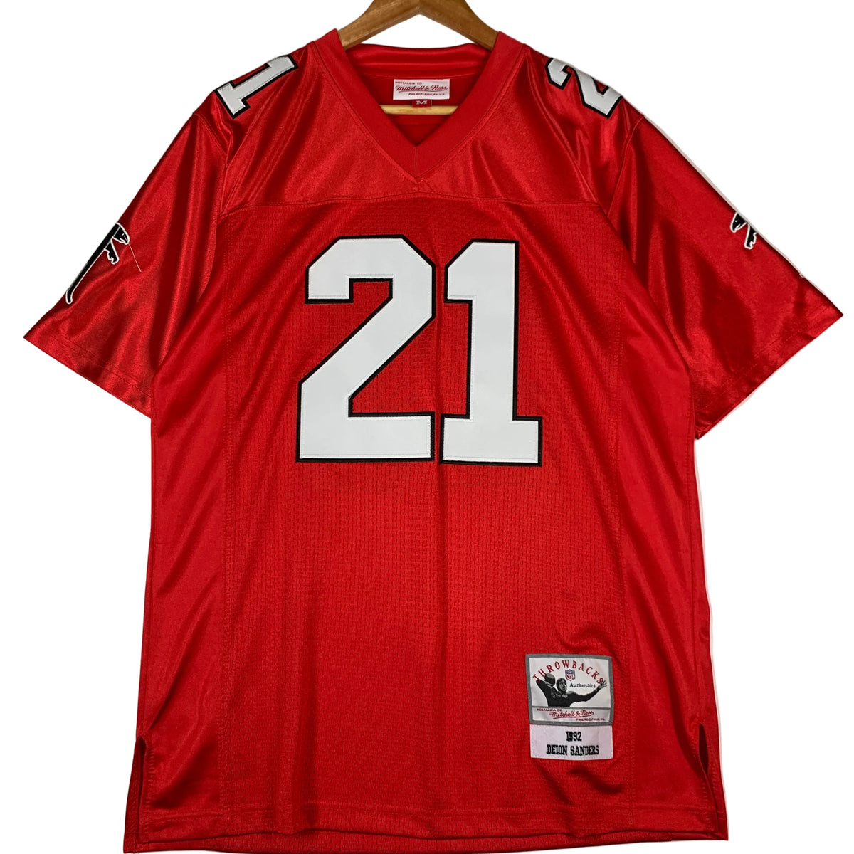 Maglia Football NFL Atlanta Falcons Sanders Vintage Replica Tg.M