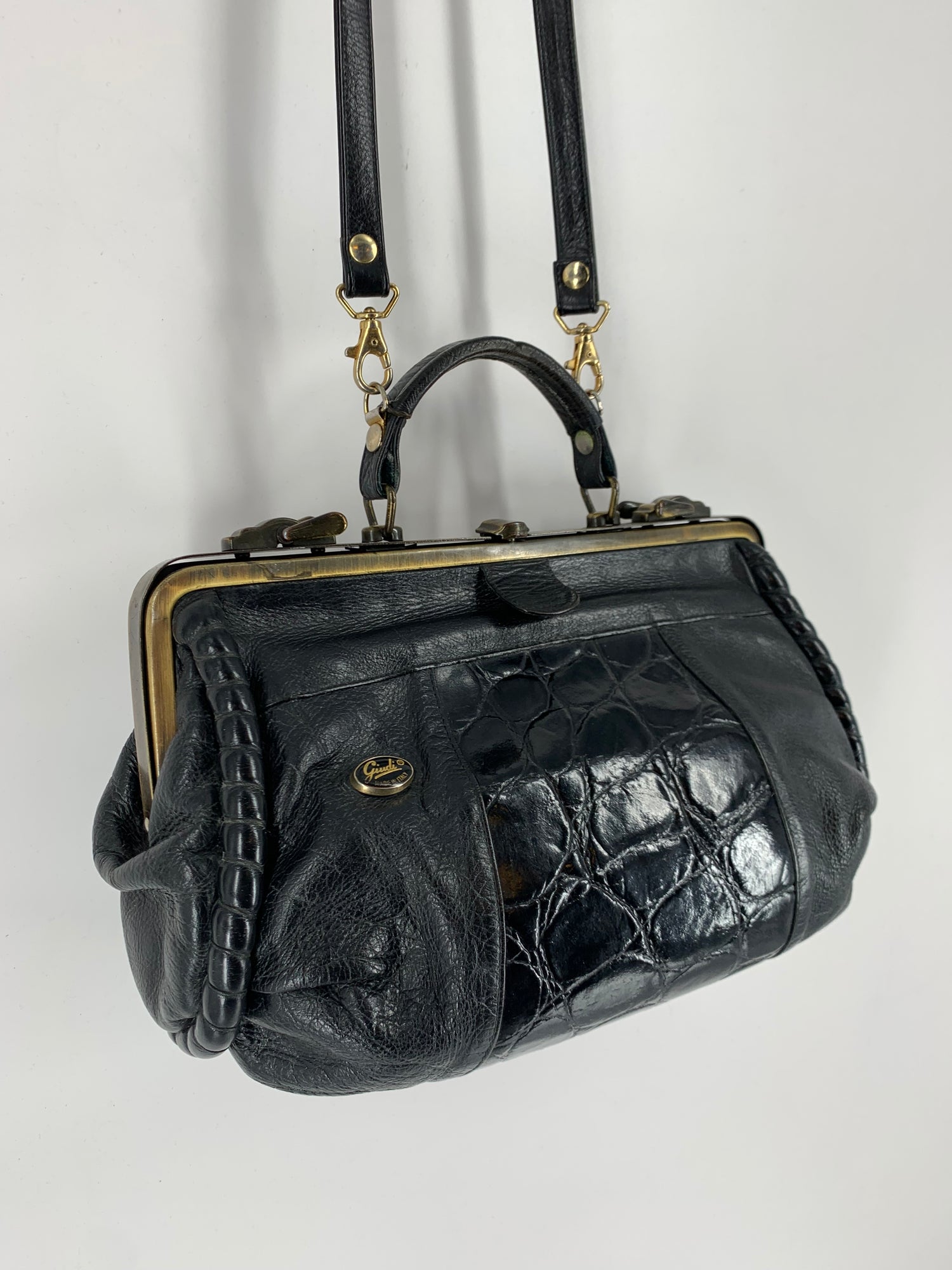 BORSA PELLE PIERO GUIDI 90’s