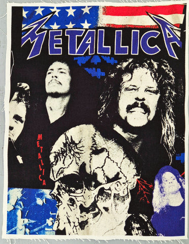 Vintage CUSTOM PATCH Metallica 90's