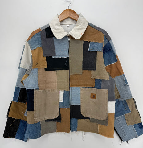 Giacca Carhartt Detroit Rework Patchwork TgM