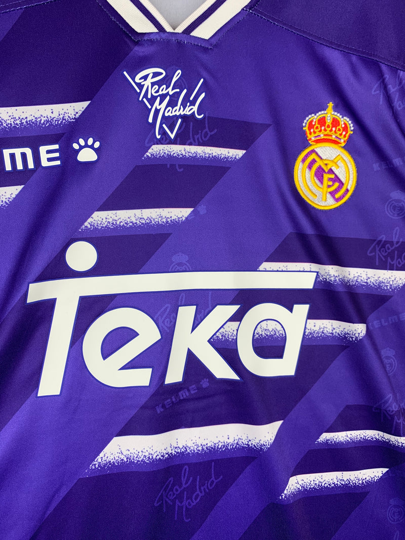 Maglia da trasferta del Real Madrid CF per le stagioni 1994-1996 Kelme Vintage Repro Tg.M