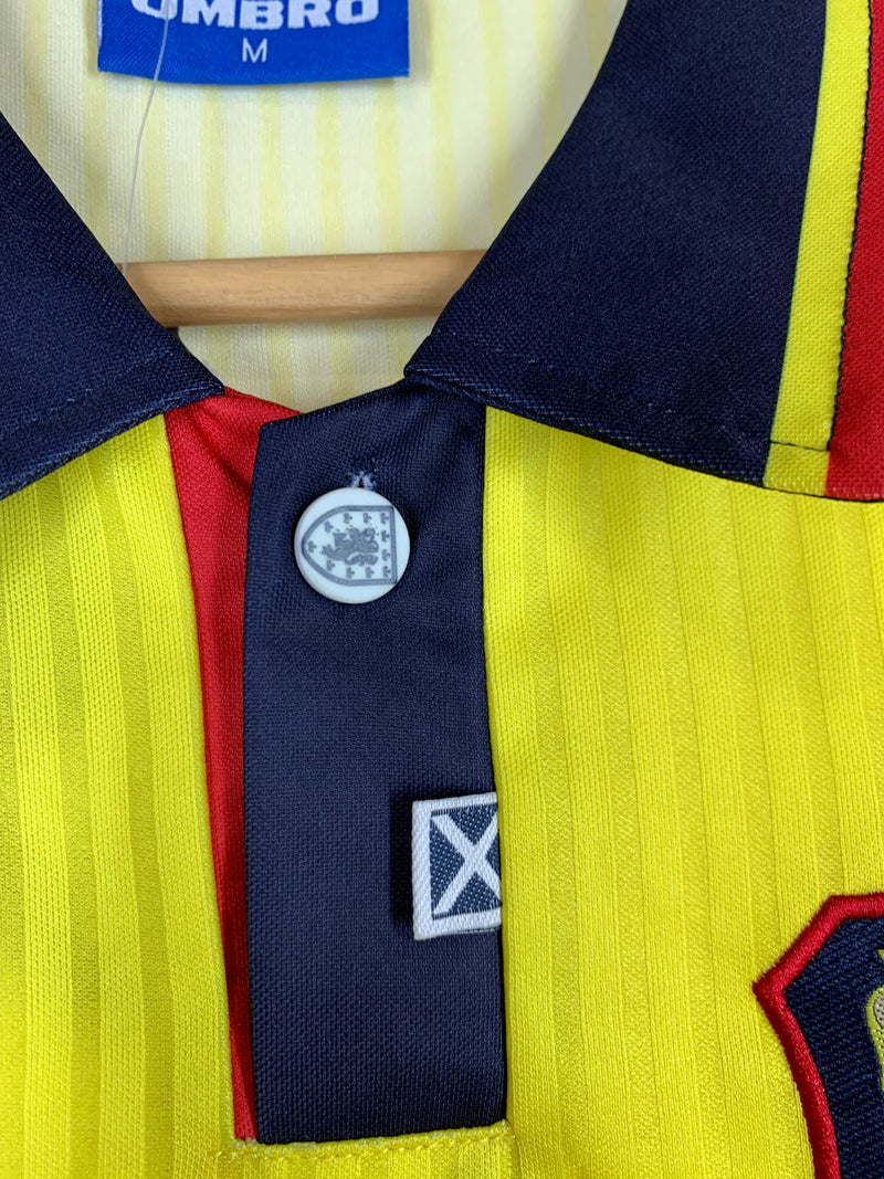 Maglia calcio Umbro Scozia 1996 Tg. M Vintage Replica