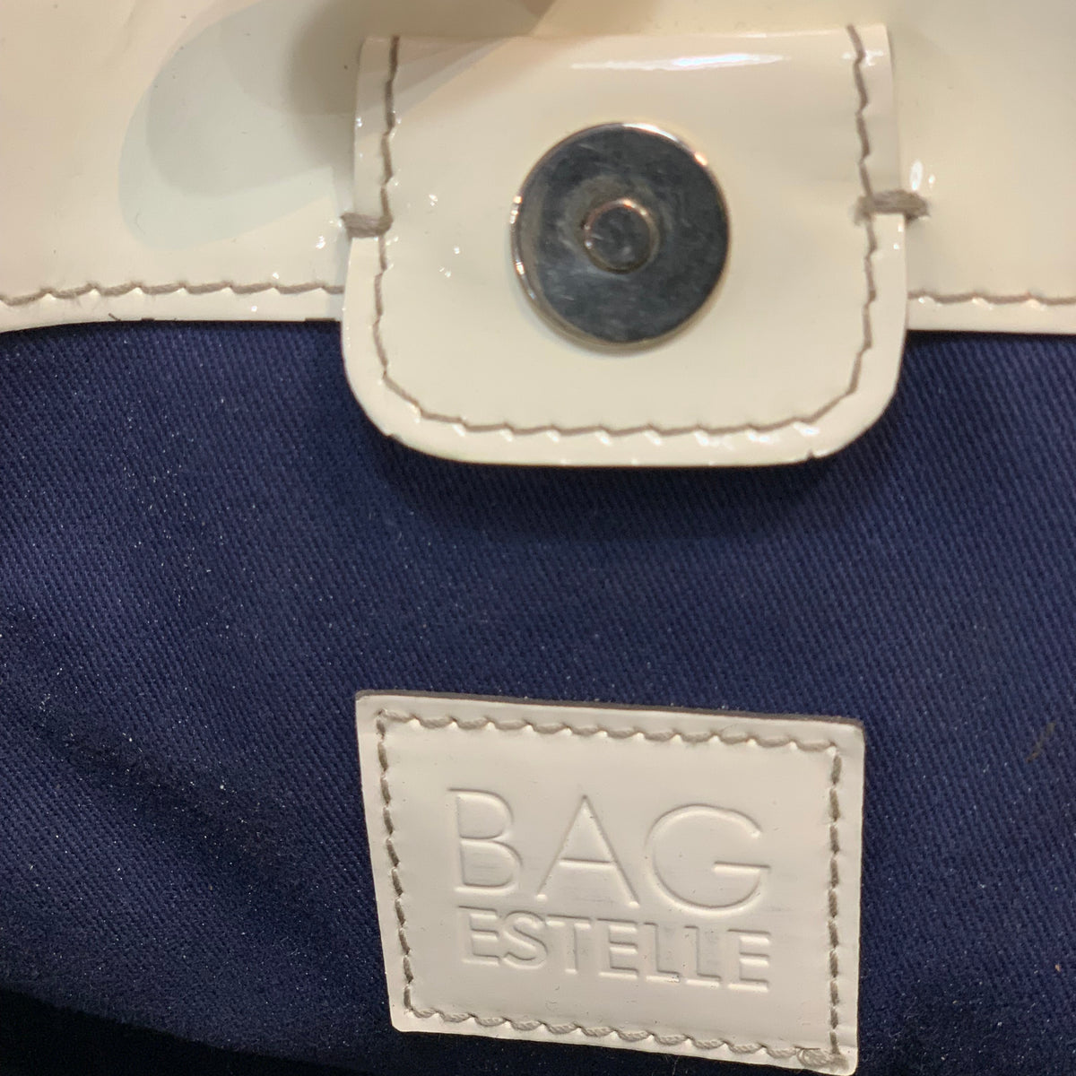 Borsa Dolce & Gabbana Estelle vernice bianca