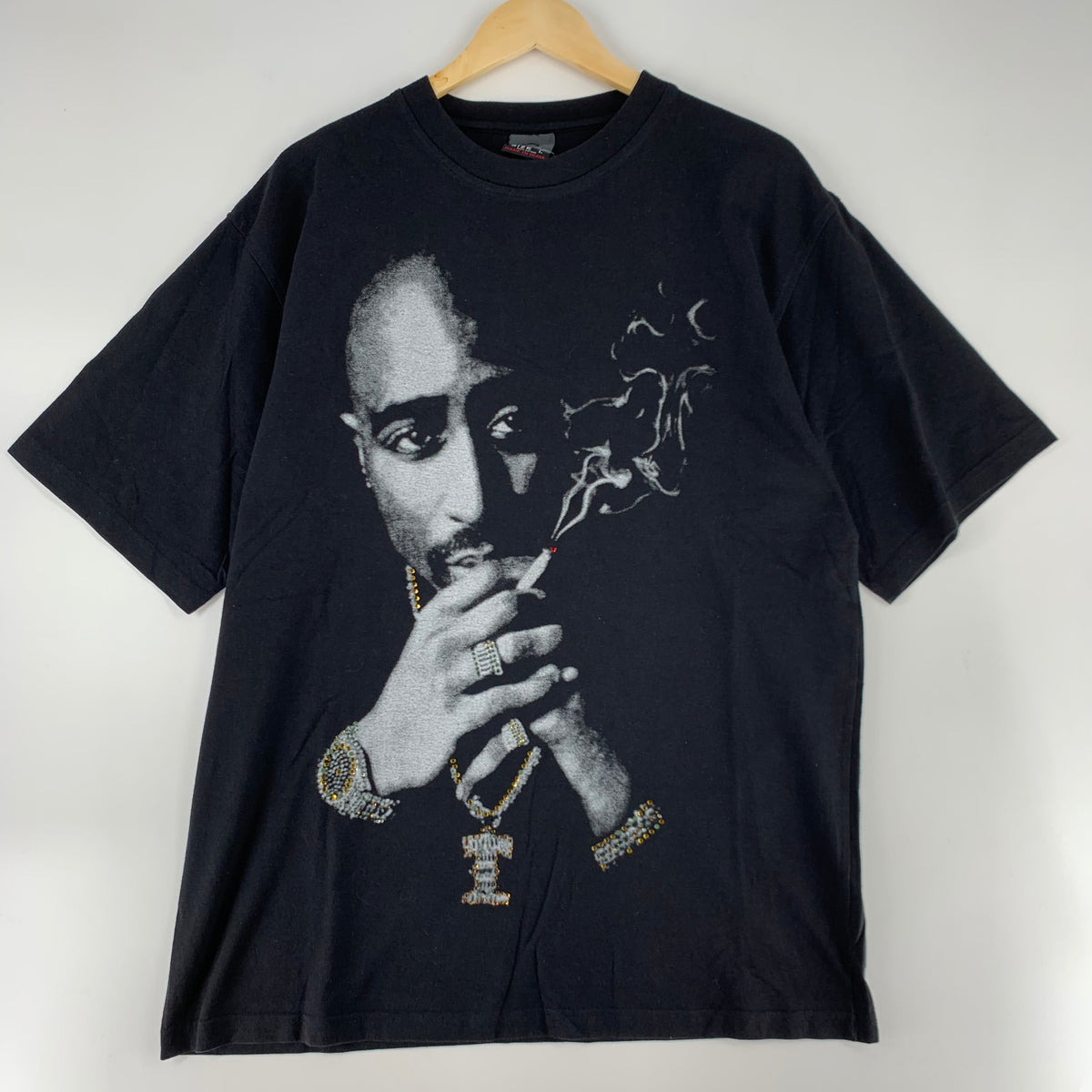 T-Shirt Vintage Makaveli Tupac Anni '90 USA Tg. L