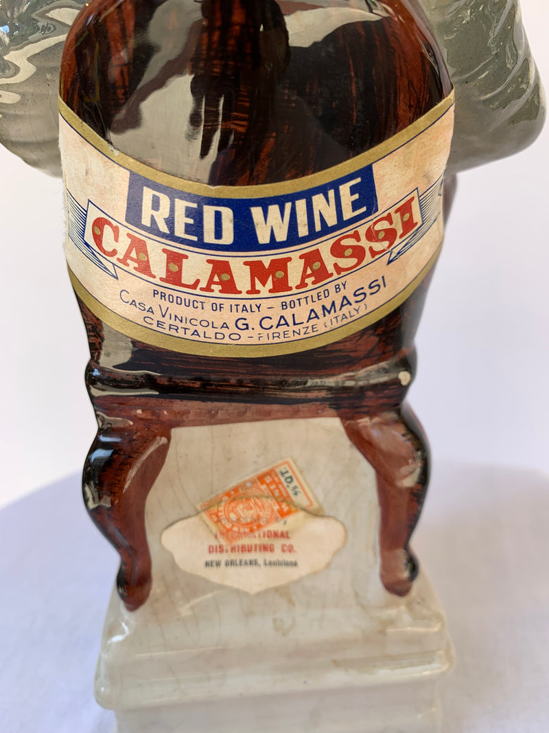 Decanter vintage in ceramica elefante - Calamassi