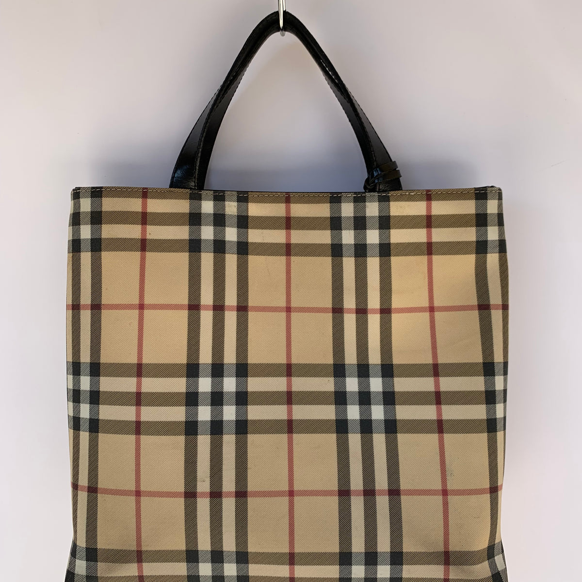 Borsa a mano Burberry vintage - motivo Nova Check