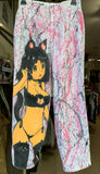 Pant Milit 80’s Germany Custom Manga handpaint