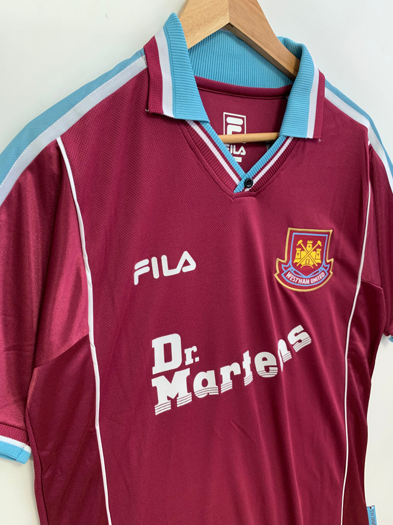Maglia calcio West Ham United Fila 1999 Vintage Replica Tg.L