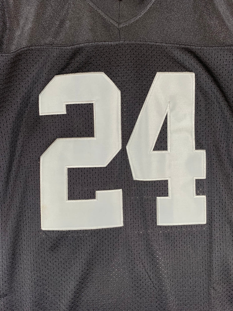 Maglia Football NFL Oakland Raiders 1998 C.Woodson Vintage Replica Tg. M