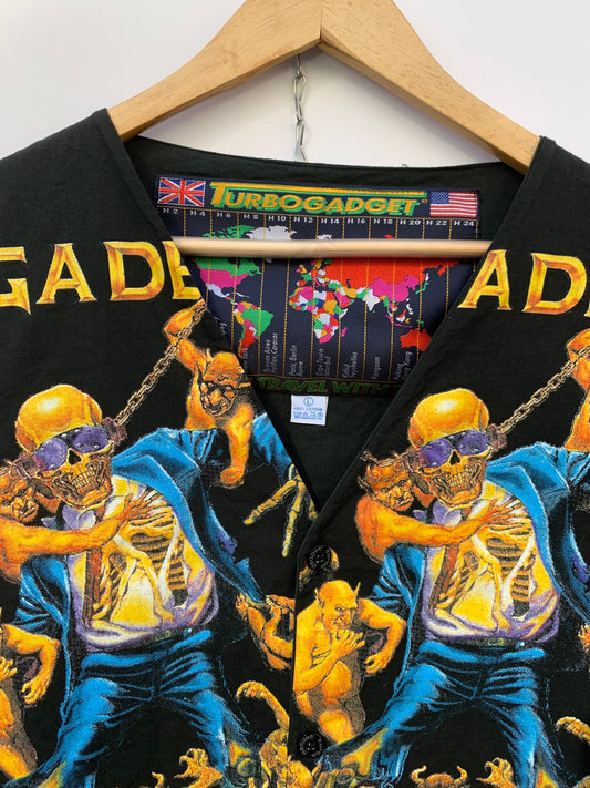 Gilet Megadeth Vintage 80’s Turbogadget Size L