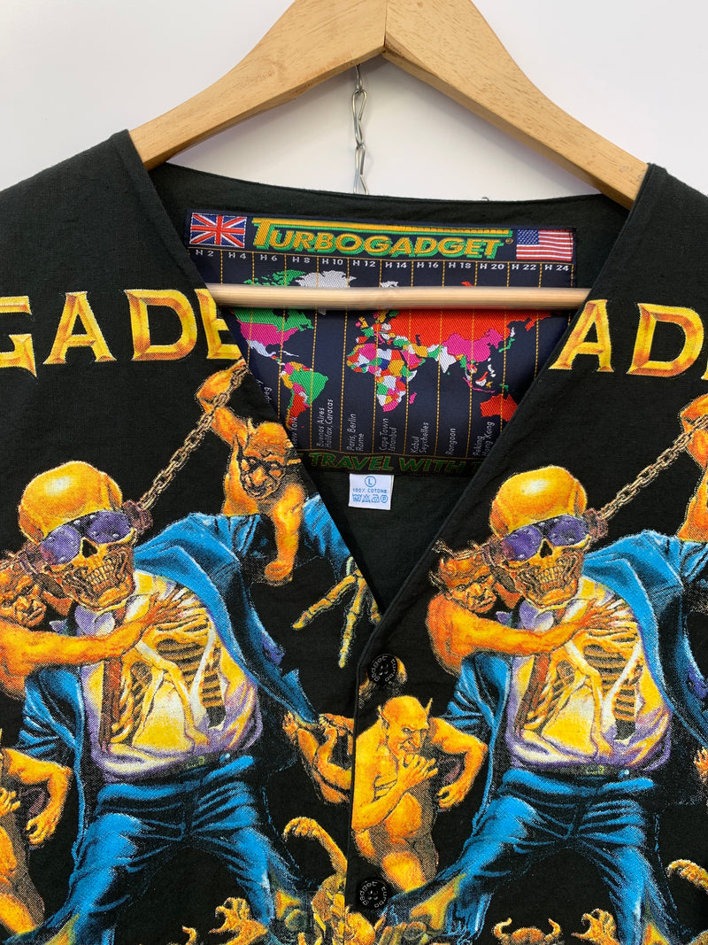 Gilet Megadeth Vintage 80’s Turbogadget Size L