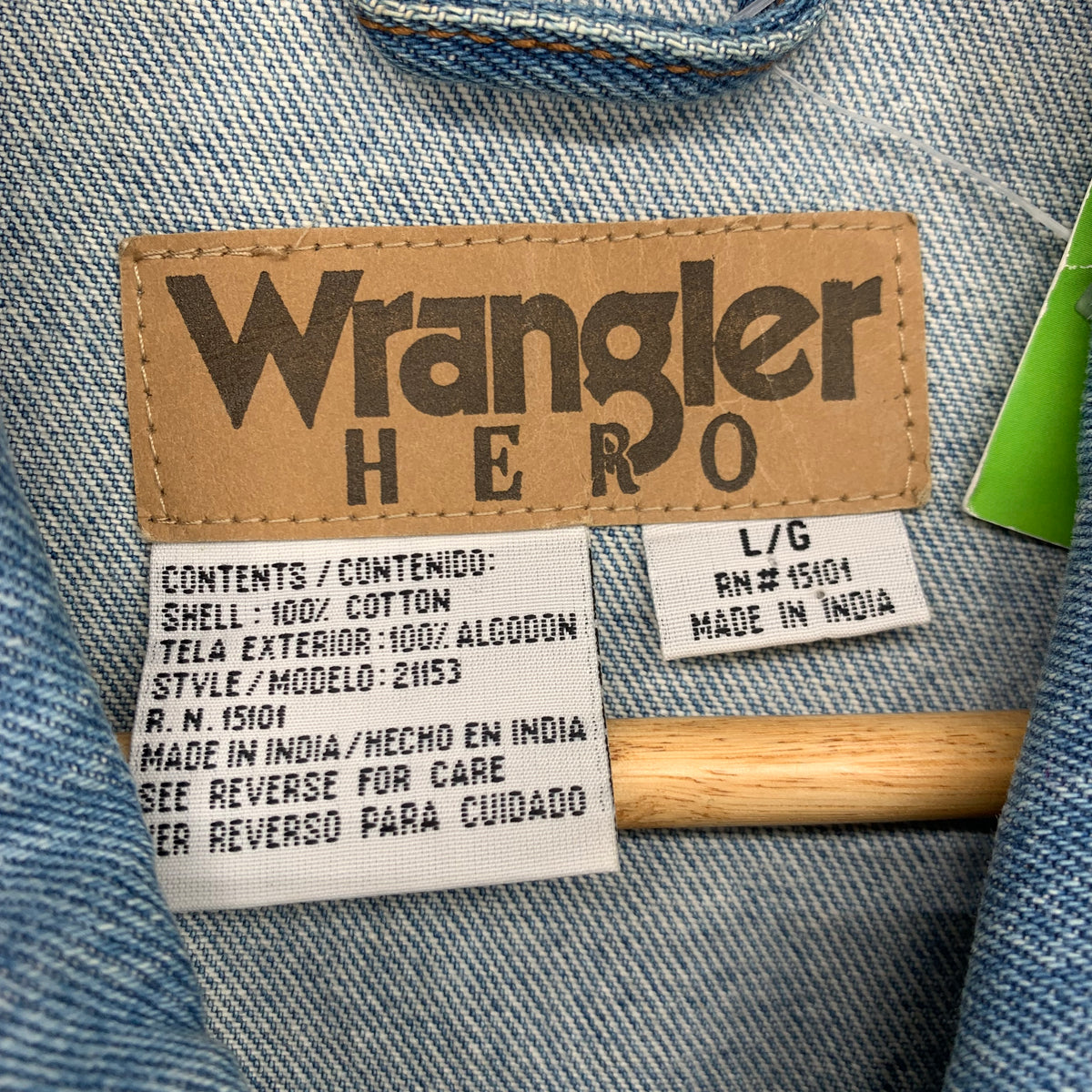 Giacca Wrangler Tribute IT S.King 90’s TgL