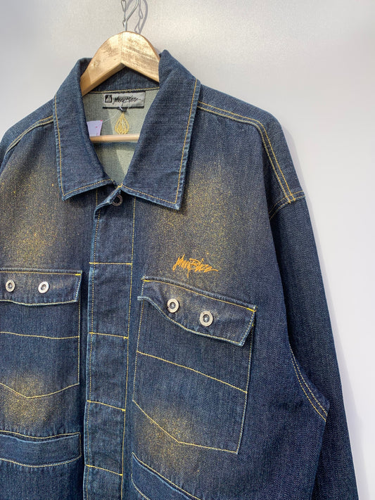 Giacca jeans vintage Johnny Blaze - tg. XL