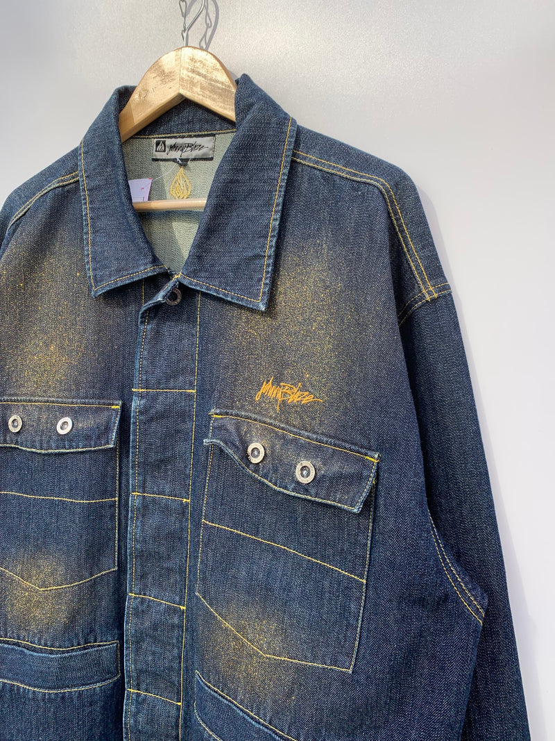 Giacca jeans vintage Johnny Blaze - tg. XL