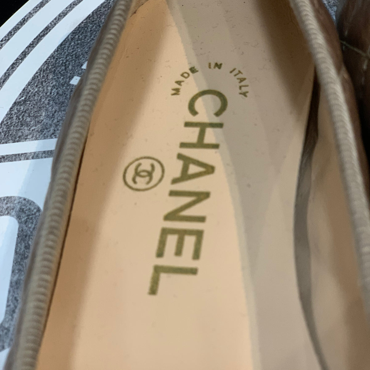 Ballerine in Pelle Chanel trapuntate 35,5