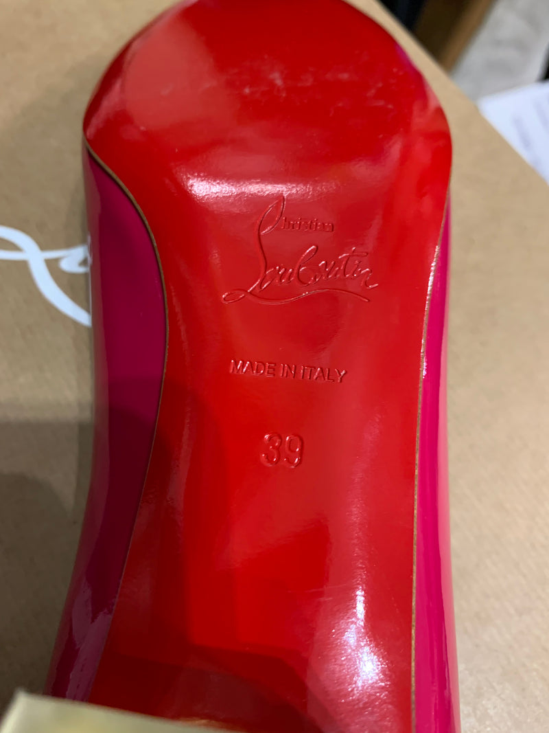 Ballerine in Pelle Christian Louboutin N.39 Made in Italy