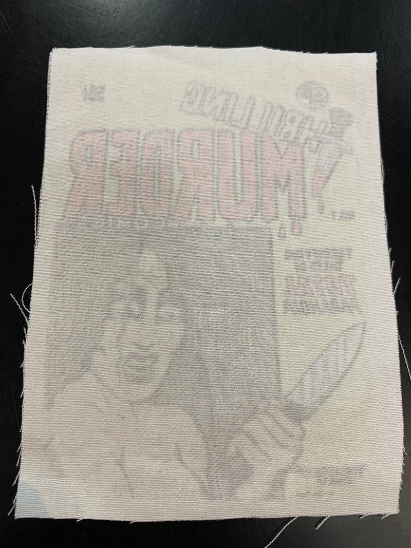 Patch Thrilling Murder Comics - Custom Rework da cucire
