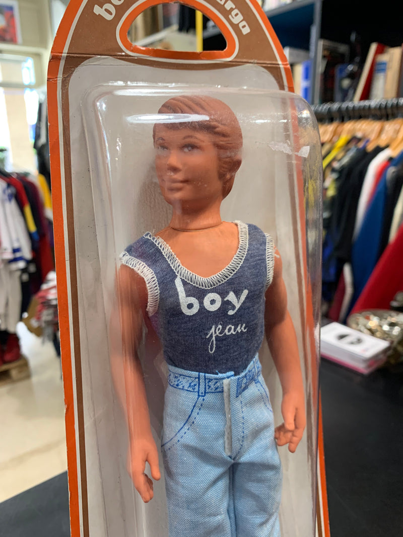 Bambola Boy Jeans Furga 1970 - sigillata, Made in Italy