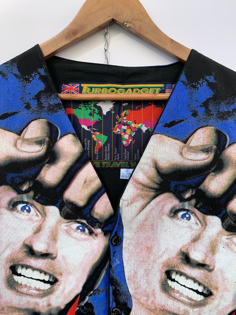 Gilet AC/DC vintage - Turbogadget, tg. XL