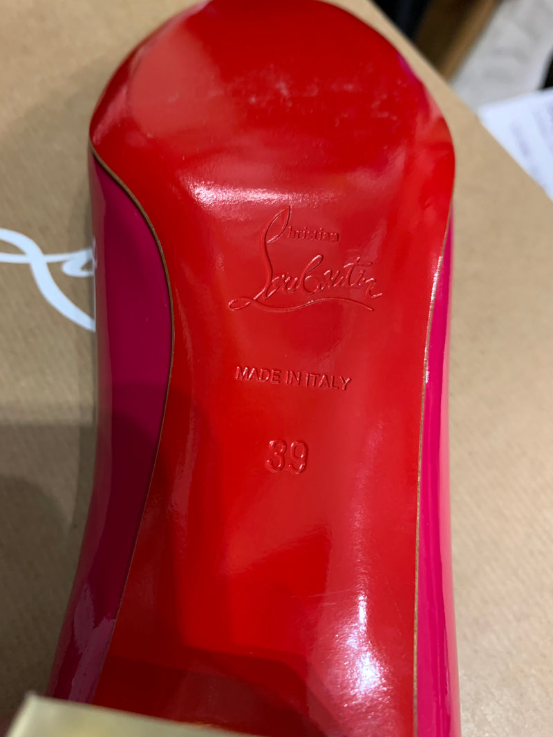 Ballerine in Pelle Christian Louboutin N.39 Made in Italy