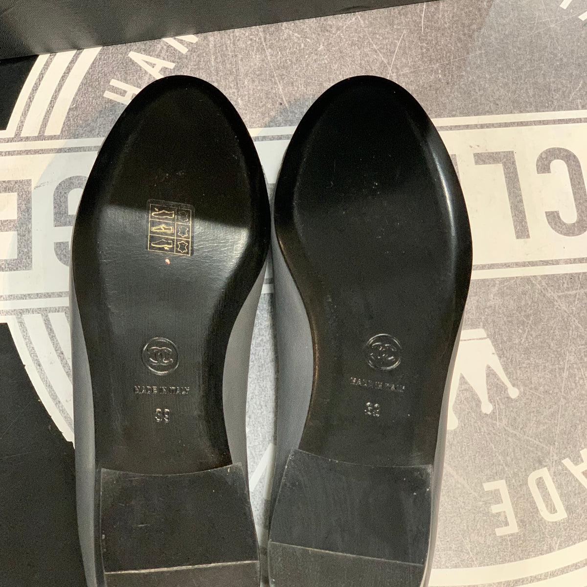 Ballerine in Pelle Chanel classiche n.39
