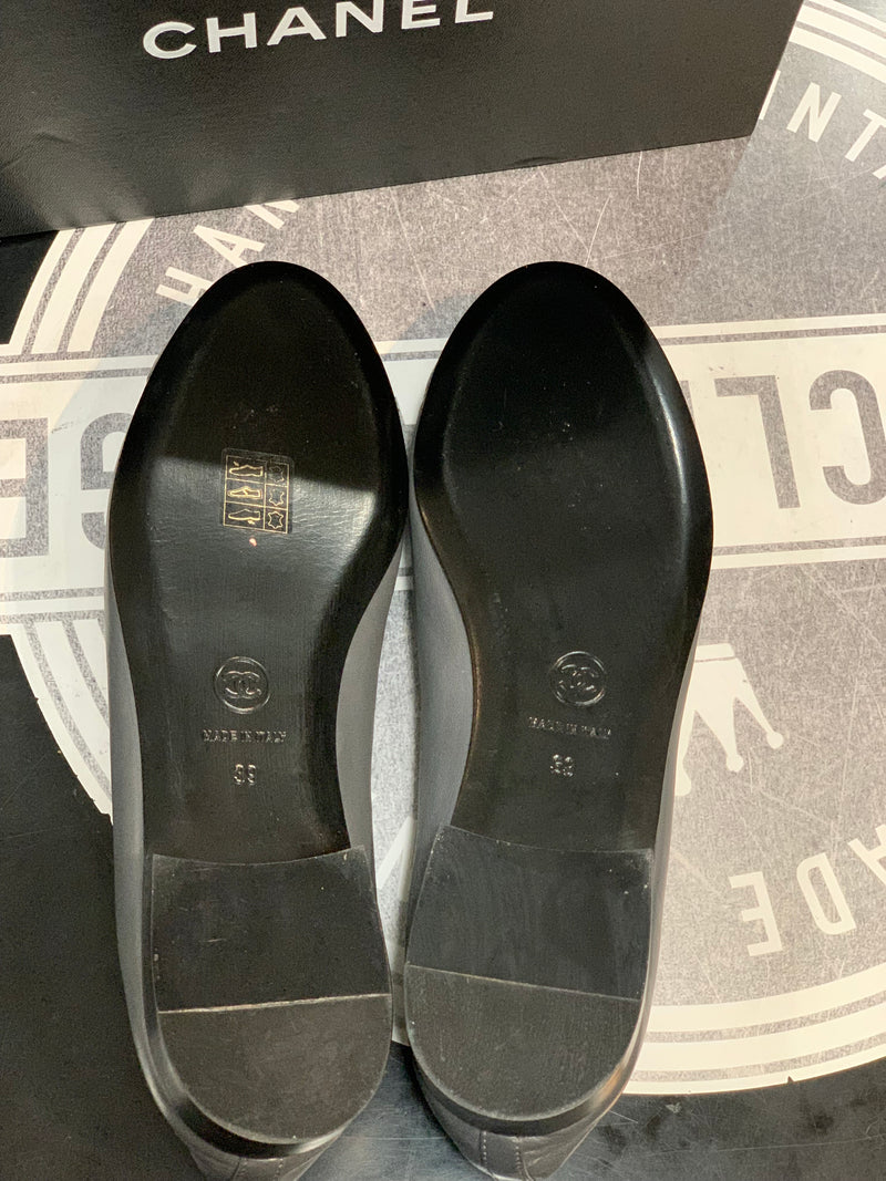 Ballerine in Pelle Chanel classiche n.39