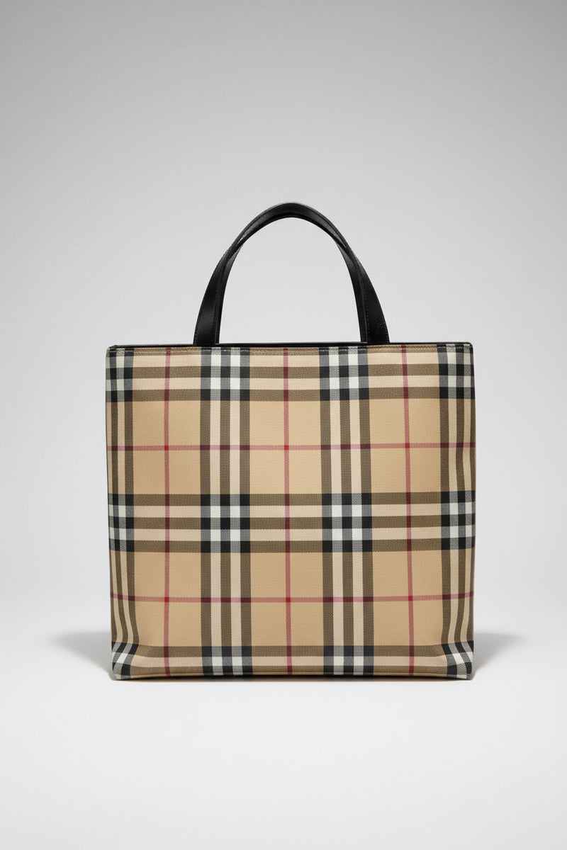 Borsa a mano Burberry vintage - motivo Nova Check