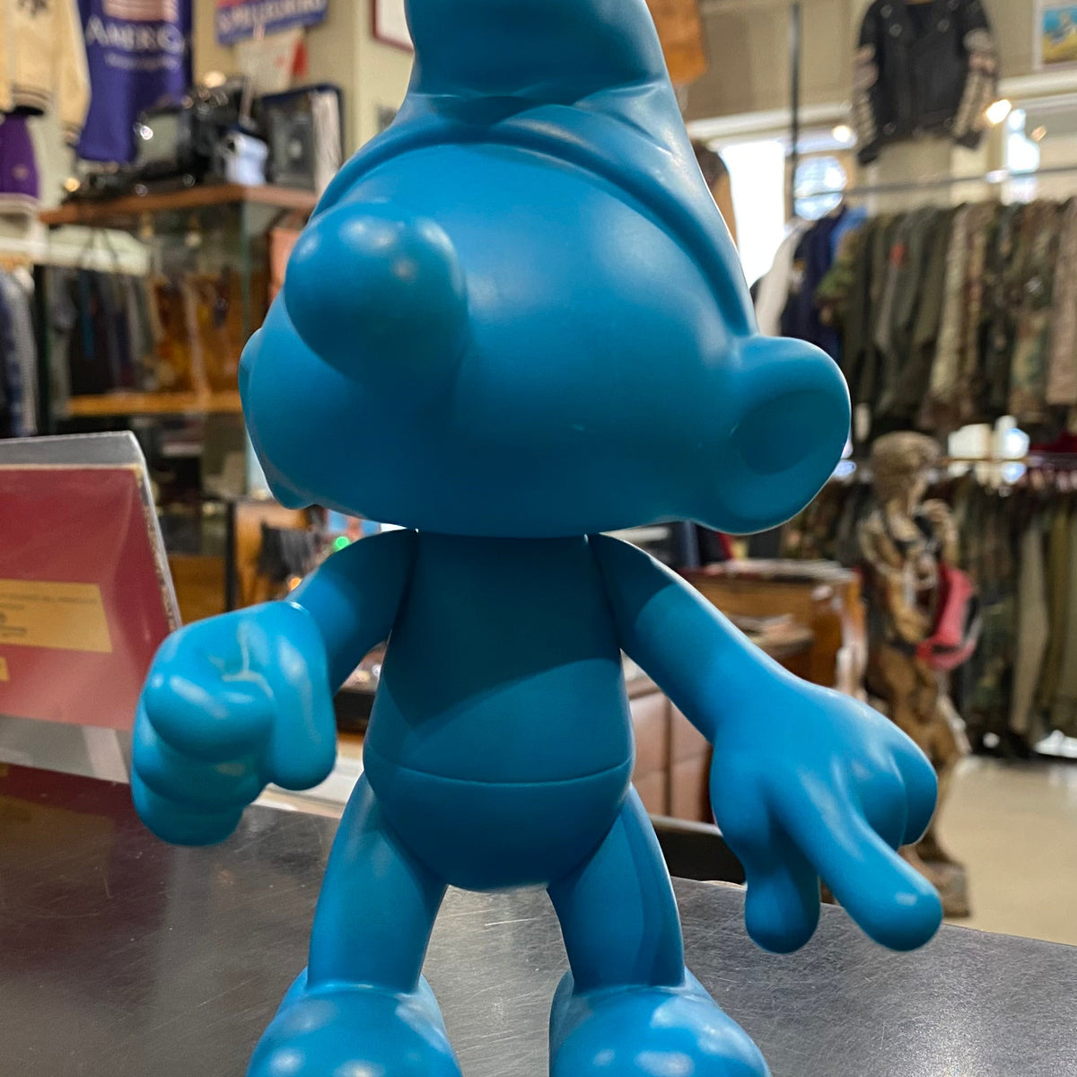 Puffo Jokey Smurf Leblon-Delienne - Scultura resina Pop Art