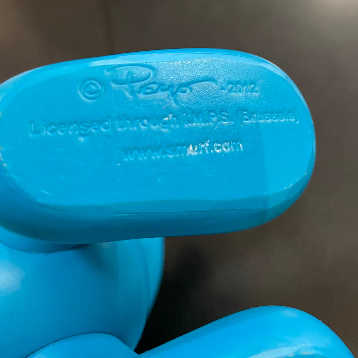 Puffo Jokey Smurf Leblon-Delienne - Scultura resina Pop Art