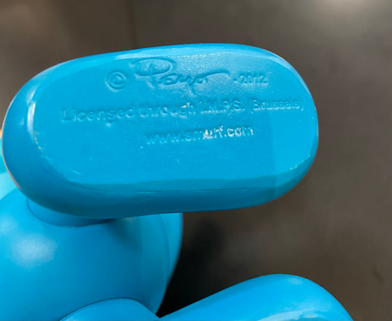 Puffo Jokey Smurf Leblon-Delienne - Scultura resina Pop Art