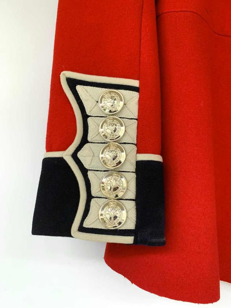 Tunica Rossa Cerimoniale British Army Irish Guards Originale