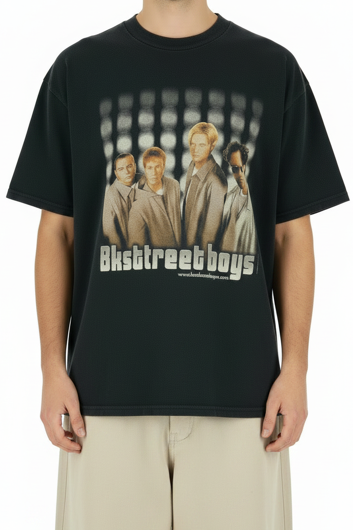 T-Shirt Vintage Backstreet Boys Winterland Anni '90 USA