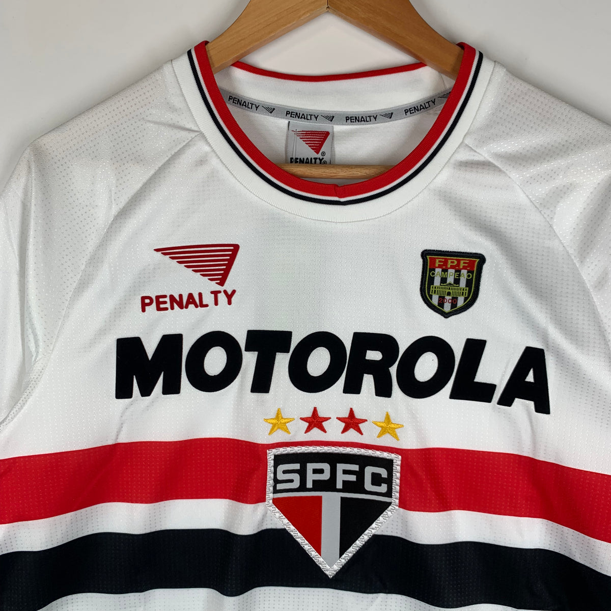 Maglia calcio Penalty Sao Paulo 2000 Tg. M Vintage Replica