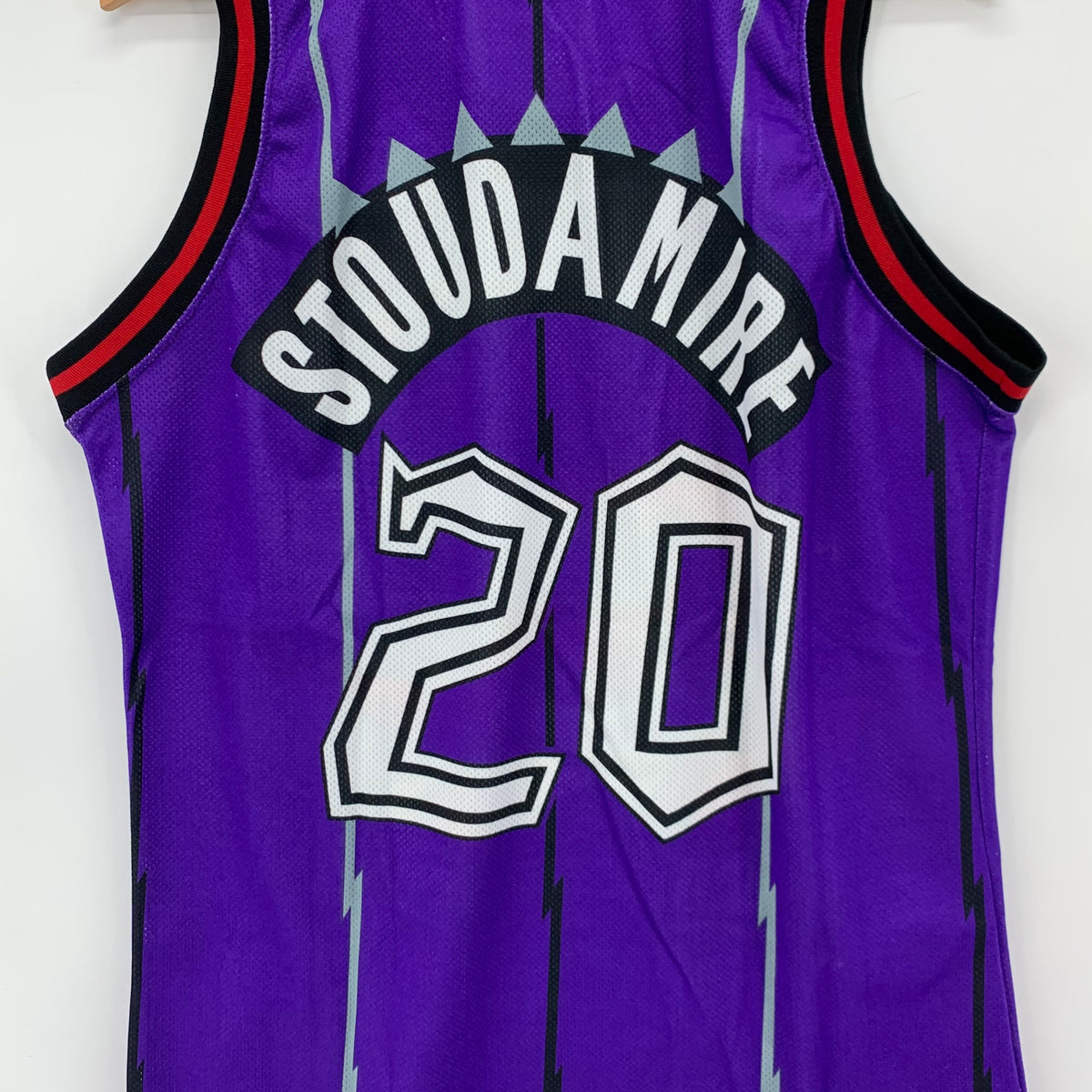 Maglia NBA Toronto Raptors Stoudamire Champion Vintage Anni 90’s Deadstock Tg. M