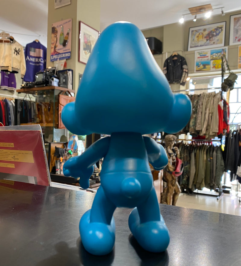 Puffo Jokey Smurf Leblon-Delienne - Scultura resina Pop Art