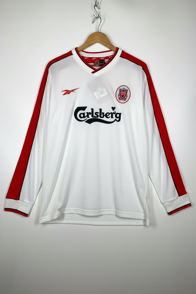 Maglia calcio Reebok Liverpool Tg.M 1998 Vintage Replica