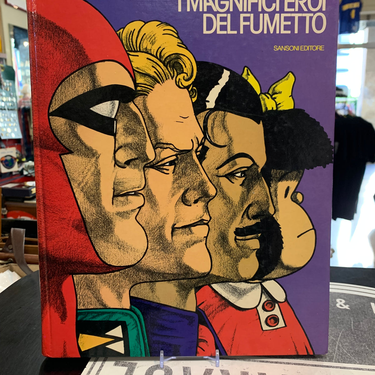 Libro "I magnifici eroi del fumetto" - Sansoni Editore