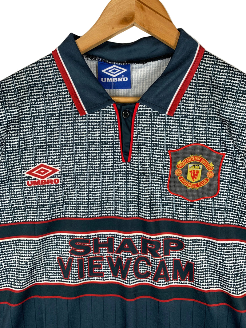 Maglia calcio Umbro Manchester United 1995 Tg. L Vintage Replica