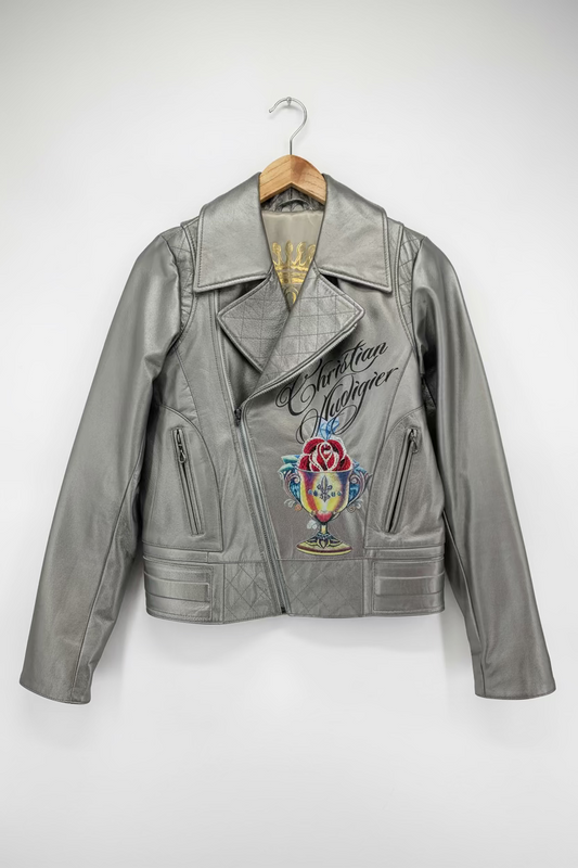 Giacca Christian Audigier Pelle TgS