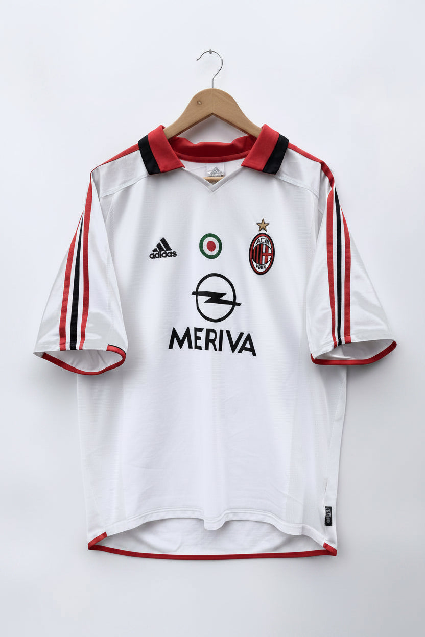 Maglia Calcio Adidas Milan Gattuso 8 Opel Meriva 2003/04 away kit tg. XL
