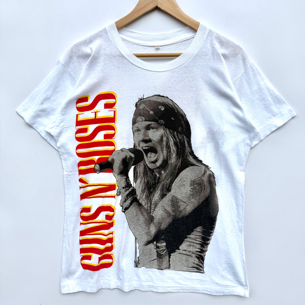 T-Shirt Vintage Guns N’ Roses 1992 Use Your Illusion World Tour single stitch tee