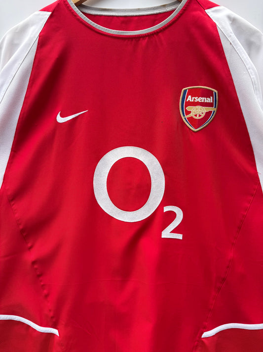 Maglia Calcio Nike Arsenal O2 2002/03 tg. L