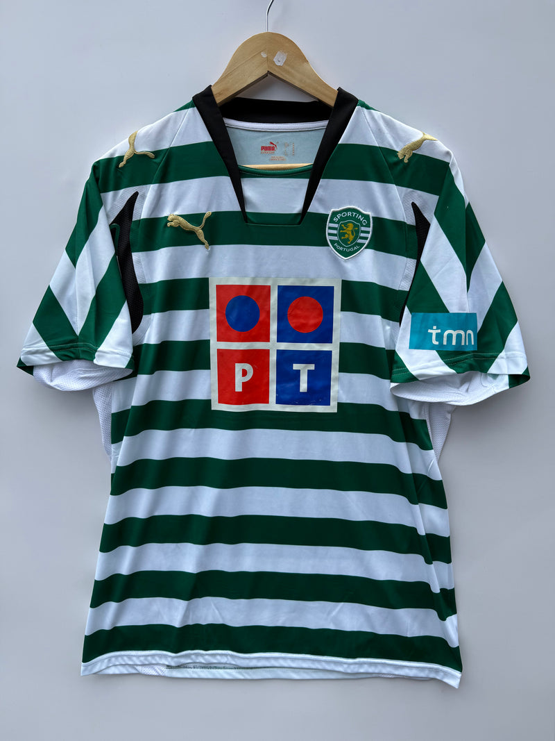 Maglia Calcio Puma Sporting Lisbona home kit 2004/05 tg. M