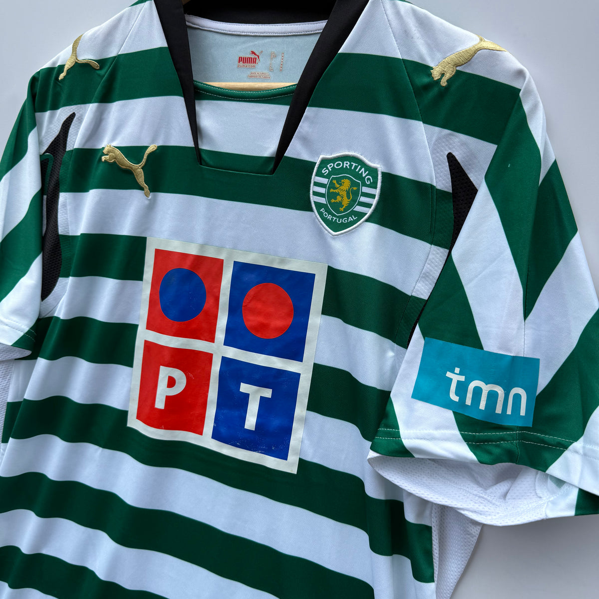 Maglia Calcio Puma Sporting Lisbona home kit 2004/05 tg. M