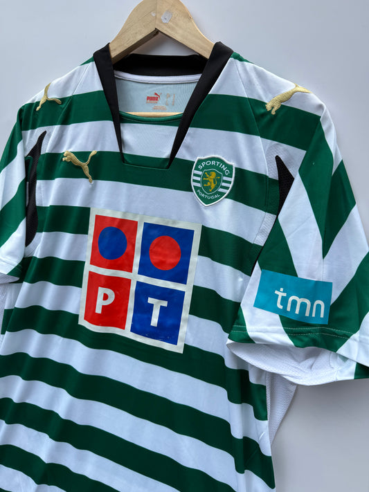 Maglia Calcio Puma Sporting Lisbona home kit 2004/05 tg. M