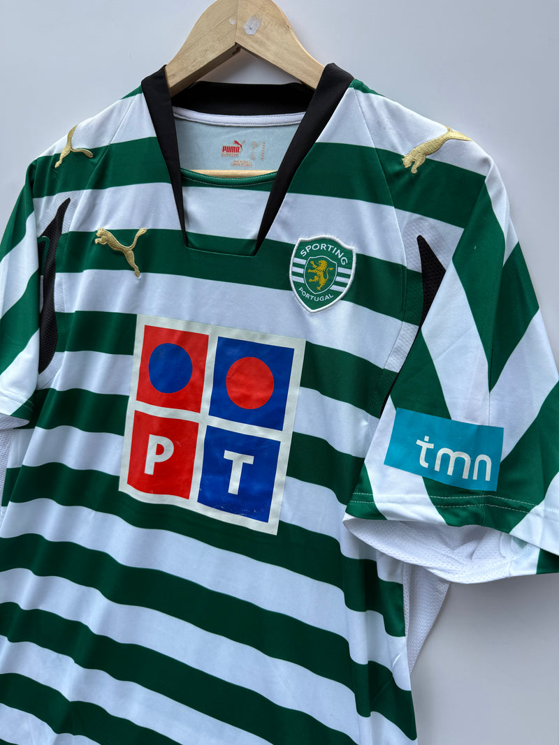 Maglia Calcio Puma Sporting Lisbona home kit 2004/05 tg. M